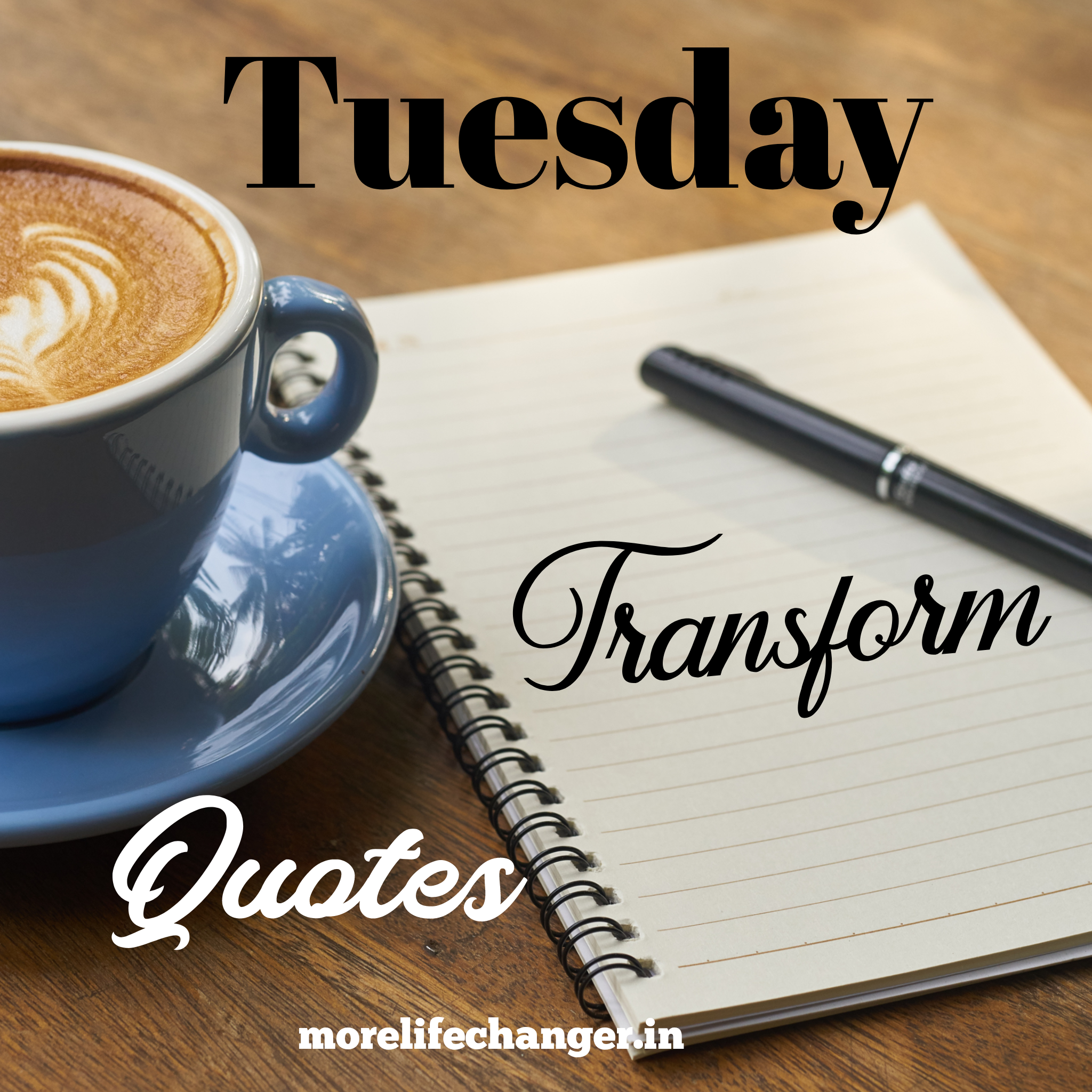 Tuesday transform quotes