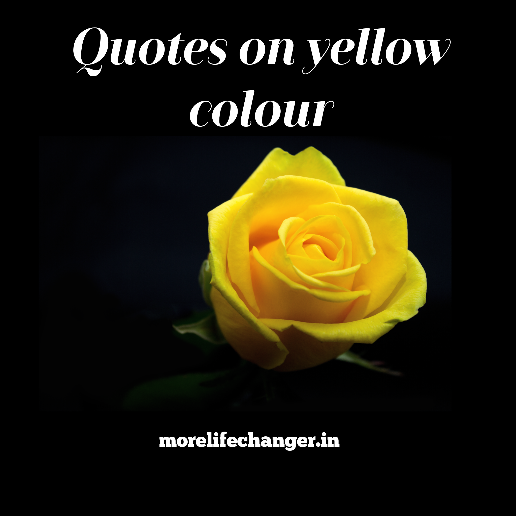 25 True meaning of yellow color