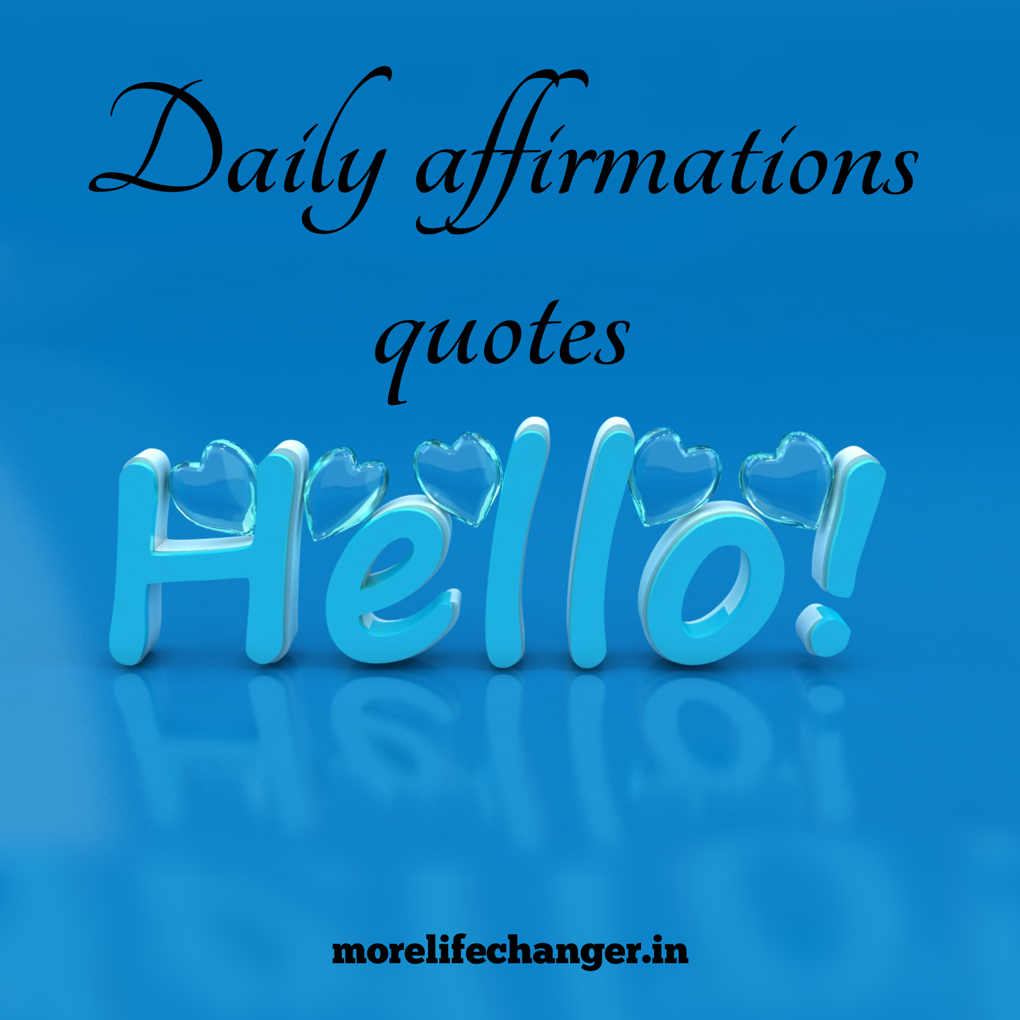 Daily Affirmations quotes