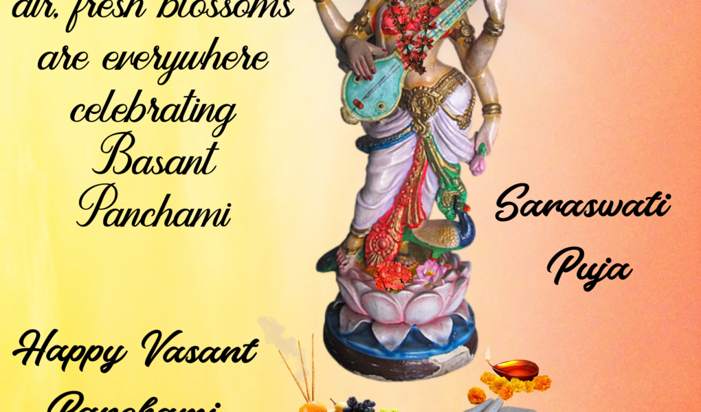 Vasant Panchami is for goddess of knowledge