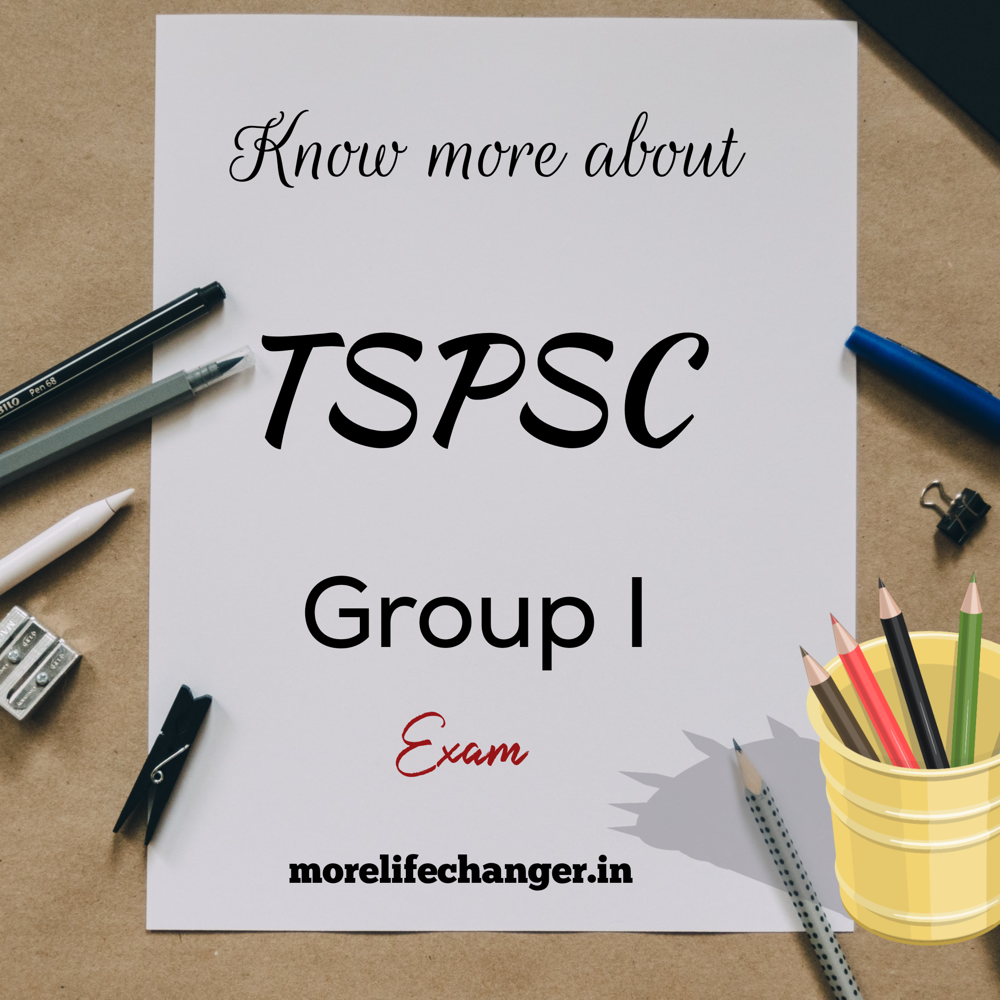 Syllabus of TSPSC Group I exam