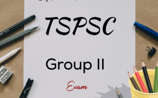 Syllabus of TSPSC Group II exam