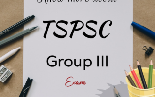 Syllabus of TSPSC Group III exam