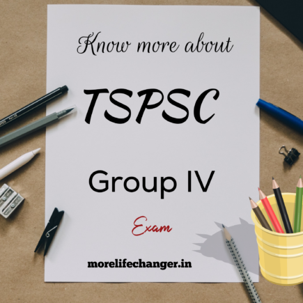 Syllabus of TSPSC Group IV exam