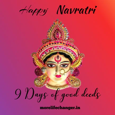 Quotes on happy Navratri