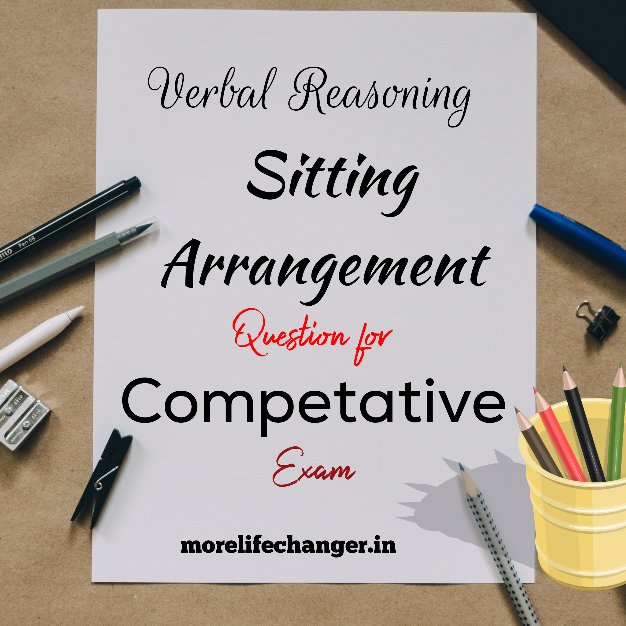 138 Reasoning questions on sitting arrangement