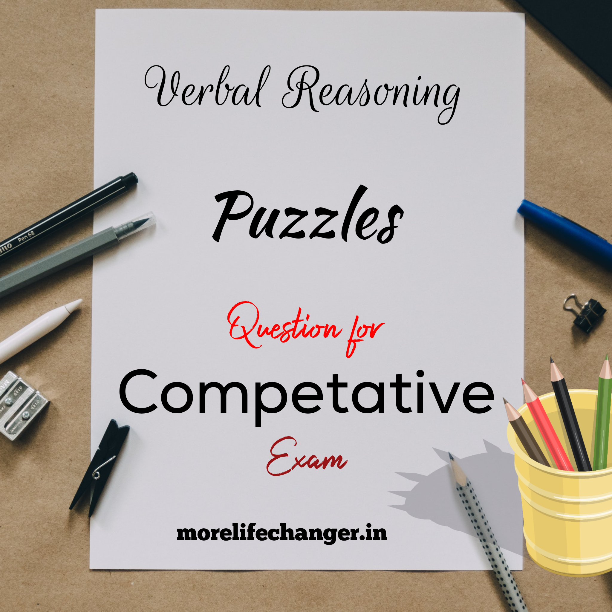 Reasoning questions on puzzles