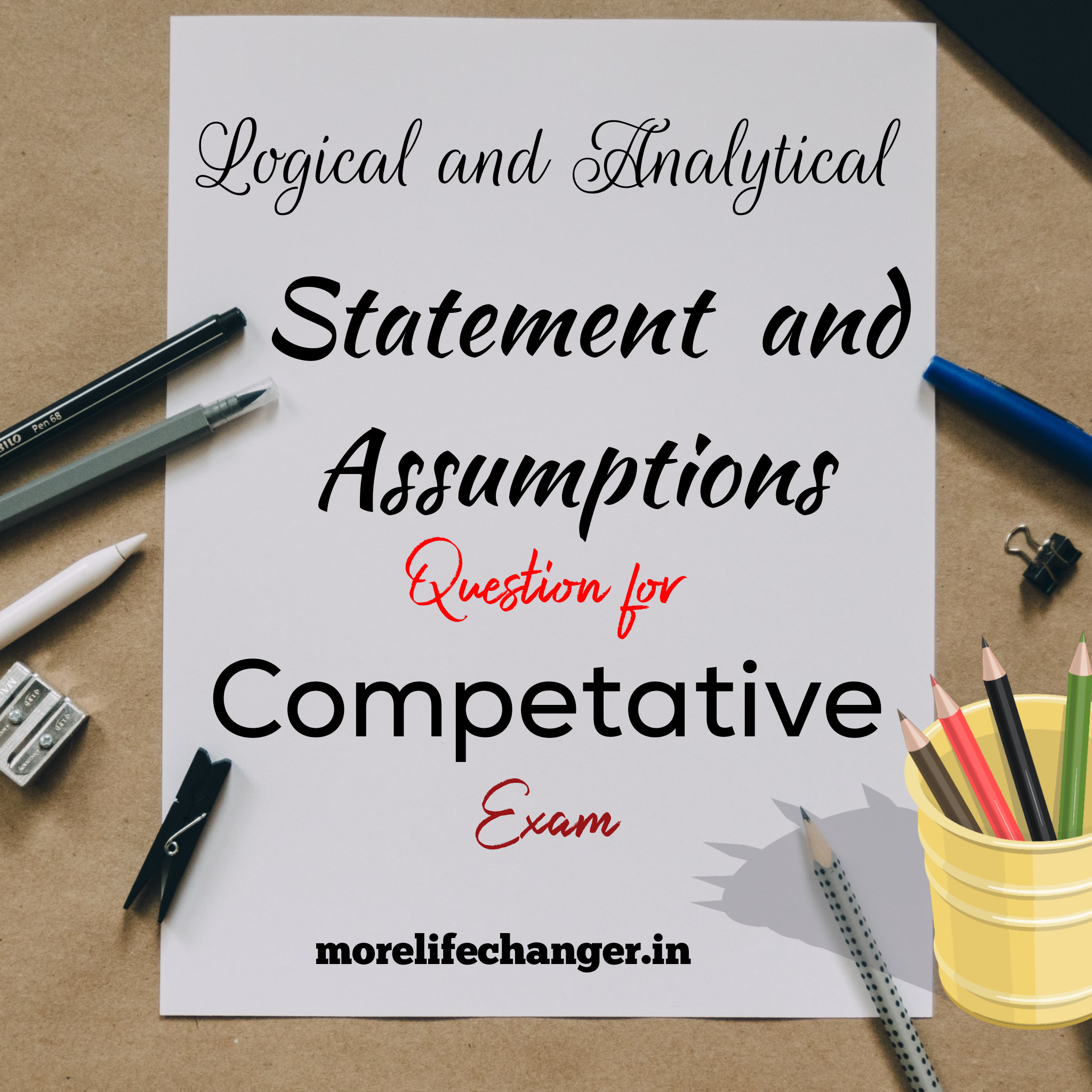 Logical Reasoning question on statements and assumptions