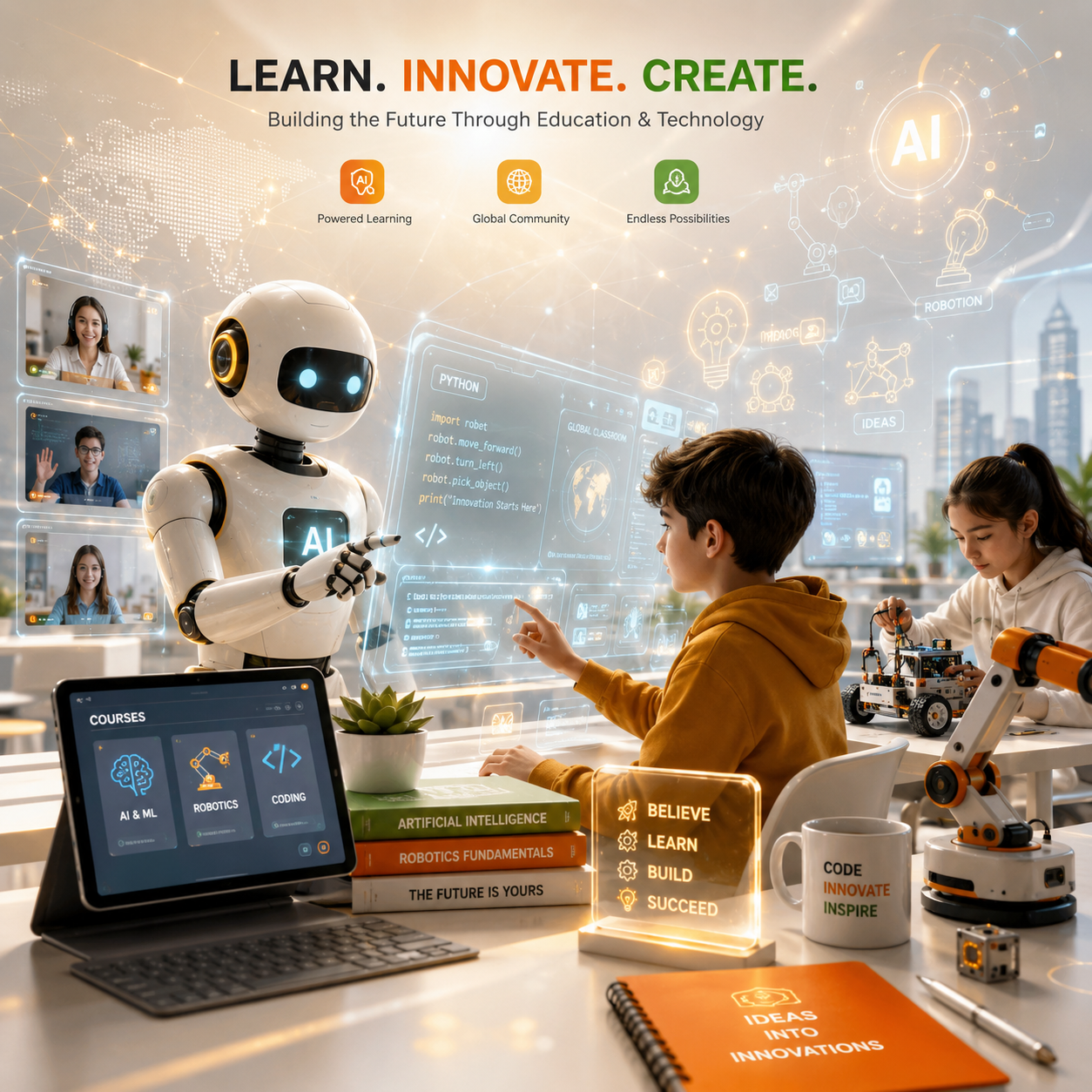 The Ultimate Guide to Learning Robotics, AI, and New Inventions Online